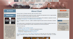 Desktop Screenshot of charlvanwyk.info